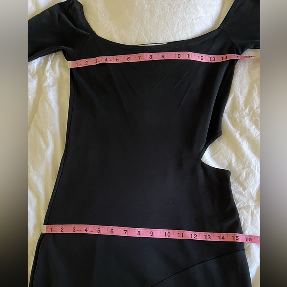 Stillwater Side Cut Out Mini Dress Black Size Small - Picture 6 of 9